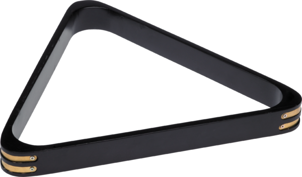 Wooden w/ Brass Corners Triangle Rack - Midnight